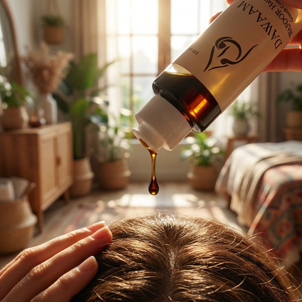 DAWAAM Wafoor Growth Concentrate ingredients - herbal hair growth oil Pakistan